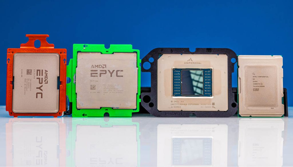 AMD EPYC Siena Bergamo Ampere AmpereOne Intel Xeon 6700E Sierra Forest 4